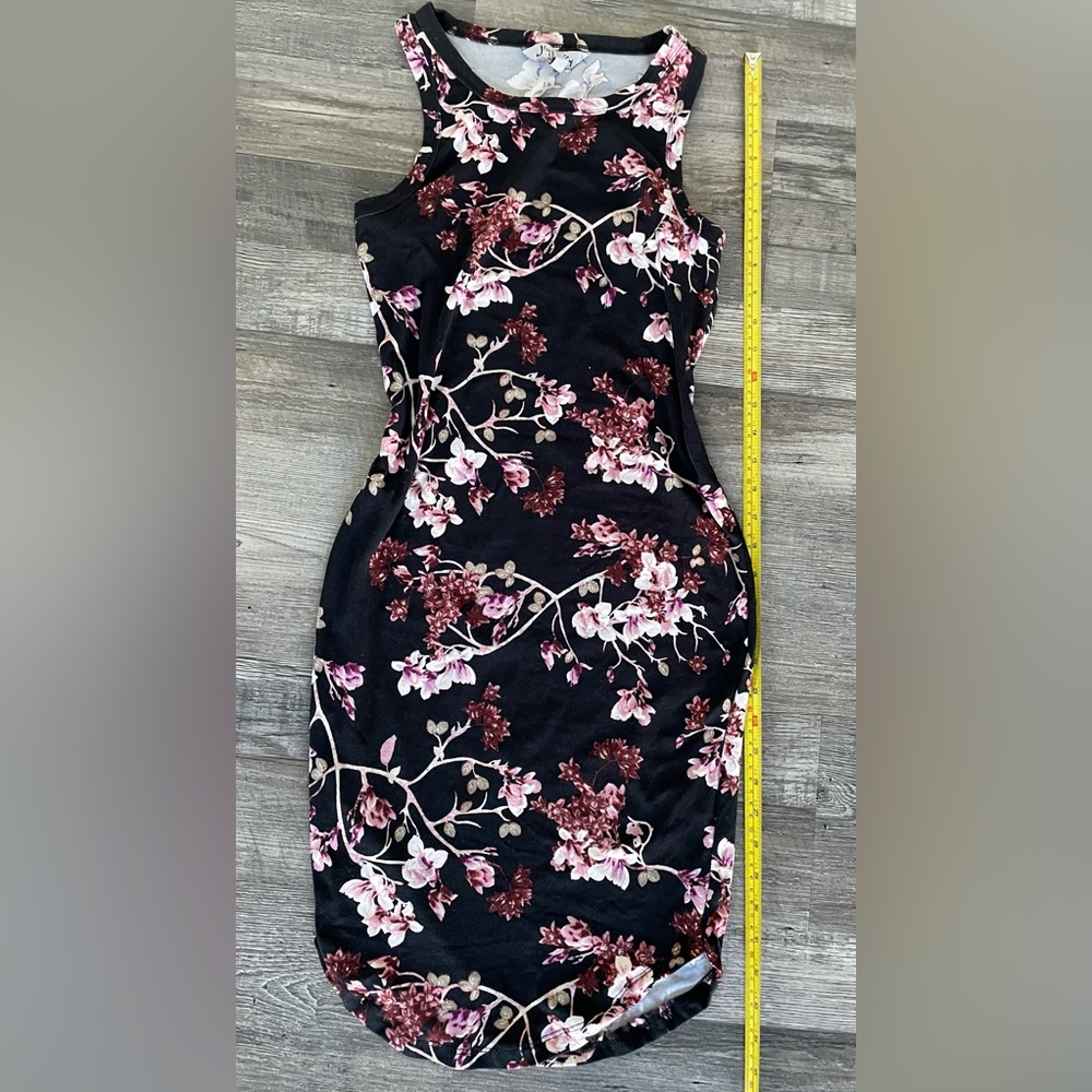 J for Justify contoured flower dress